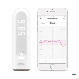 SMART INFRARED FOREHEAD THERMOMETER by COMPER